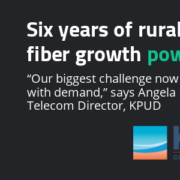Angela Bennink, Telecom Director at KPUD. Talking about fiber network.